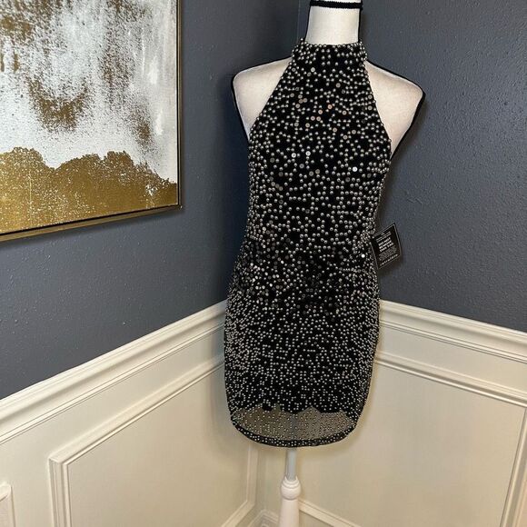 Retrofete Olivia Sequin Ombré Mini Dress - Picture 4 of 11